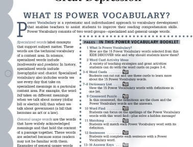 Power Vocabulary Archives - Page 9 of 20 - Kids Discover