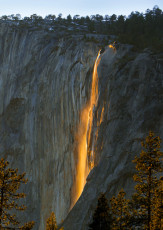 About Horsetail Falls, One of Yosemite’s Ephemeral Waterfalls