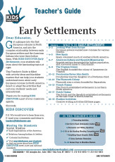 This 12-page Teacher Guide on Early Settlements is filled with activity ideas and blackline masters that can help your students understand more about early European colonies in North America. Select or adapt the activities that suit your students’ needs and interests best.