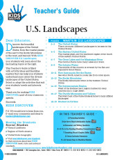 This 12-page Teacher Guide on U.S. Landscapes is filled with activity ideas and blackline masters that can help your students understand more about the diverse landscapes of the United States. Select or adapt the activities that suit your students’ needs and interests best.