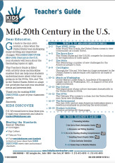 This Teacher’s Guide on Kids Discover Mid-20th Century in the US is filled with activity ideas and blackline masters that can help your students understand more about what was going on in the 1950s, ’60s, and ’70s in the United States. Select or adapt the activities that suit your students’ needs and interests best.
