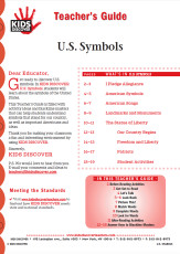 This Teacher’s Guide on KD1 U.S. Symbols is filled with activity ideas and blackline masters that can help students understand symbols that stand for our country, as well as important Americans and ideas.