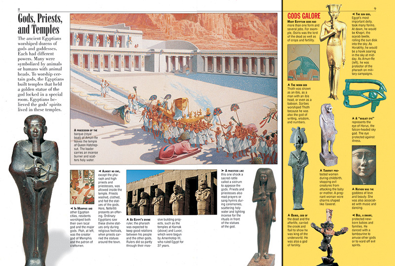 ancient egyptian temples for kids