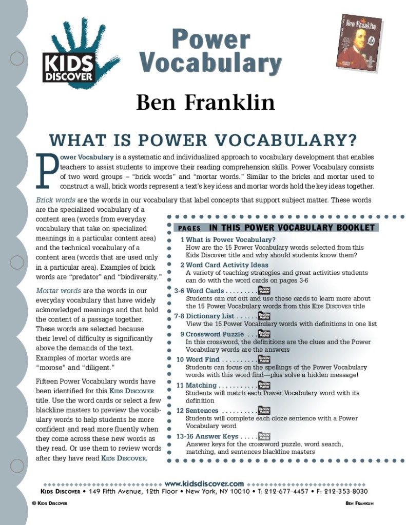 Ben Franklin - Kids Discover