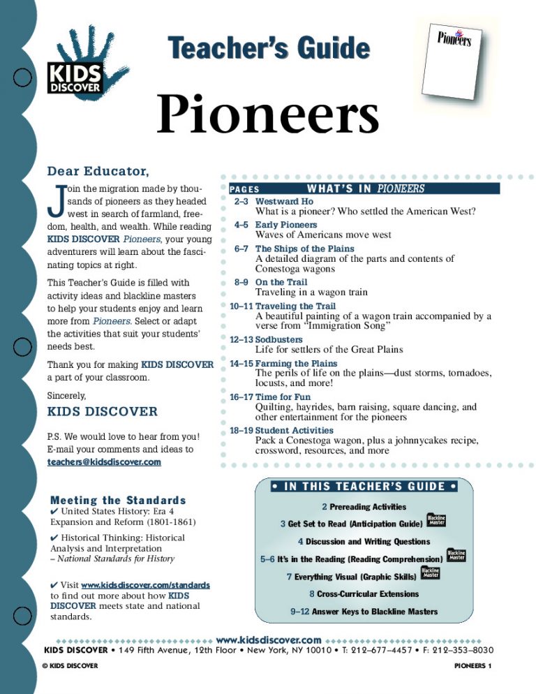 American pioneer visual data 6