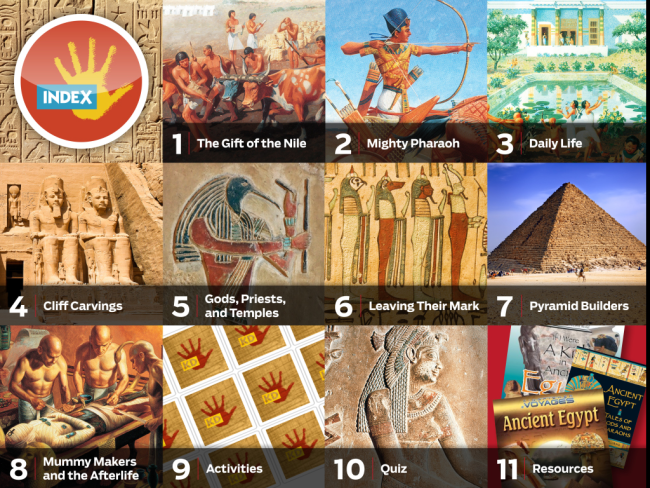 Ancient Egypt Interactive Simulation - Life in ancient Egypt Game