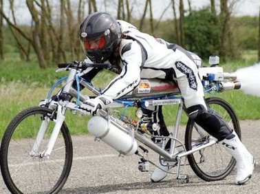 Rocket Bike Breaks Records