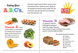 KIDS DISCOVER Vitamins Infographic- home - Kids Discover