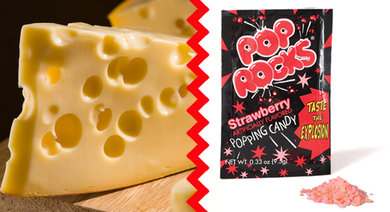 Klappe landing vil gøre What Common Gas Do Swiss Cheese and Pop Rocks Have in Common? - Kids  Discover