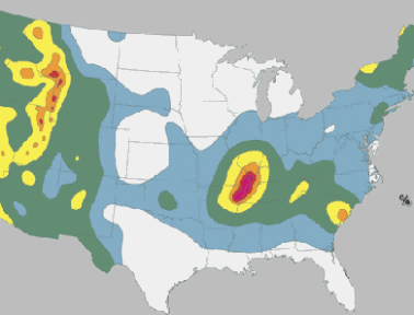 Earthquakes Are Everywhere