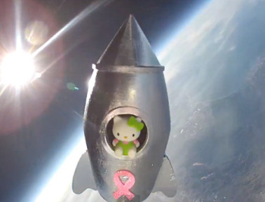 Hello Kitty Meets Space
