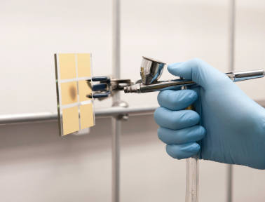 Spray for Solar Power