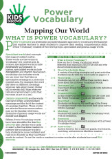 This free Vocabulary Packet for Kids Discover KD2: Mapping Our World is a systematic and individualized approach to vocabulary development and enables teachers to assist students in improving their reading comprehension skills.