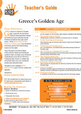 This 12-page Teacher Guide on Greece’s Golden Age is filled with activity ideas and blackline masters that can help your students understand more about Greece’s Classical Age. Select or adapt the activities that suit your students’ needs and interests best