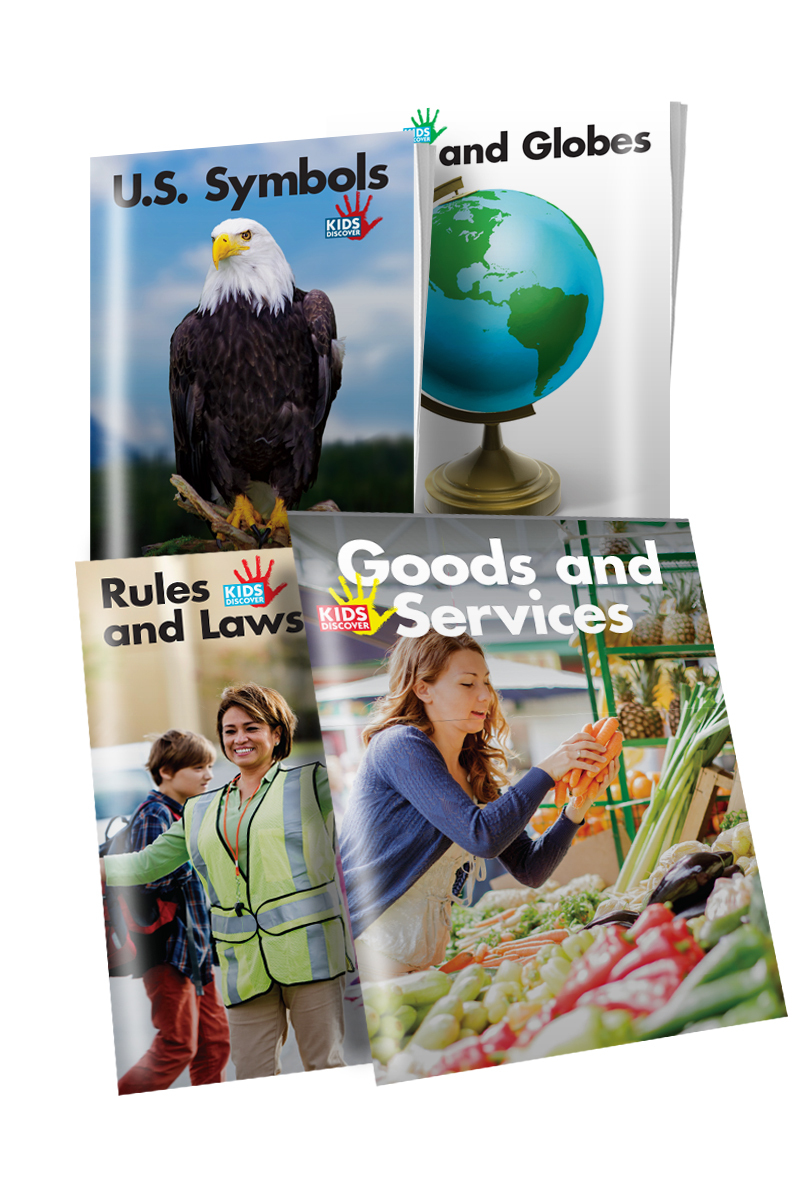 KD1: Young Reader Social Studies Set - Kids Discover