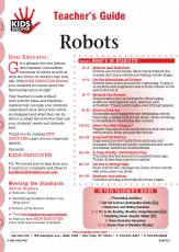 Teacher's Guides for Kids Discover Robots