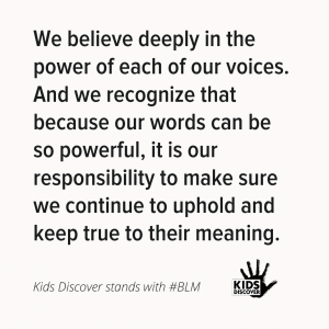 Kids Discover, Black Lives Matter, Reflect