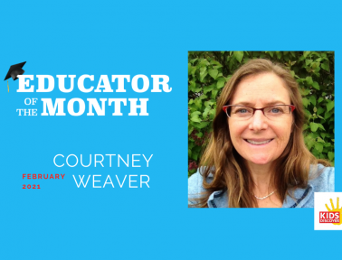 Educator of the Month: Courtney Weaver