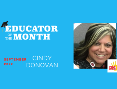 Educator of the Month: Cindy Donovan