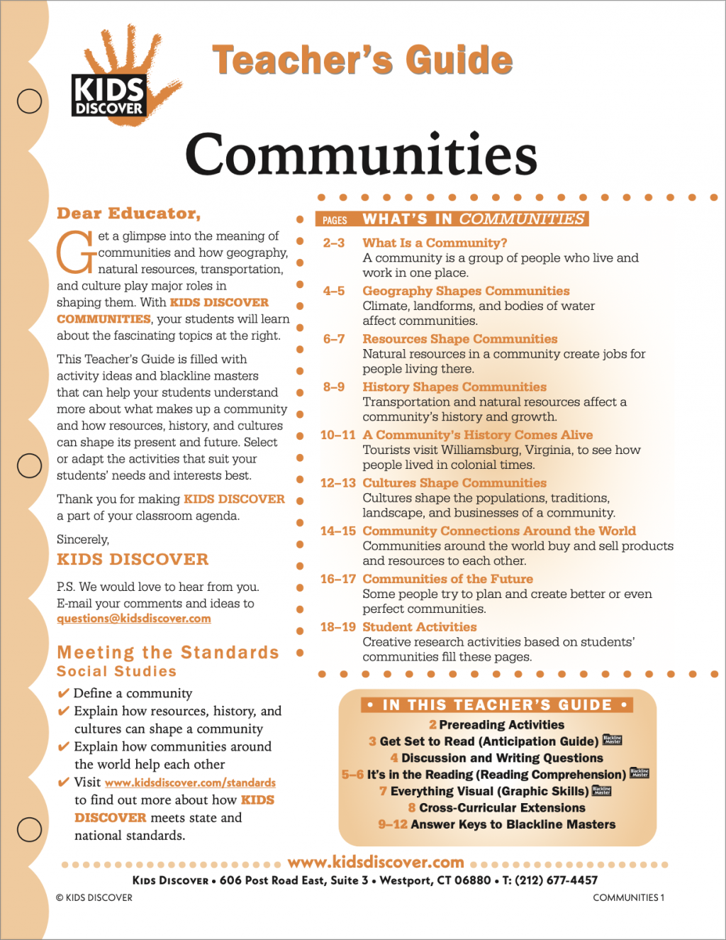 Communities Kids Discover