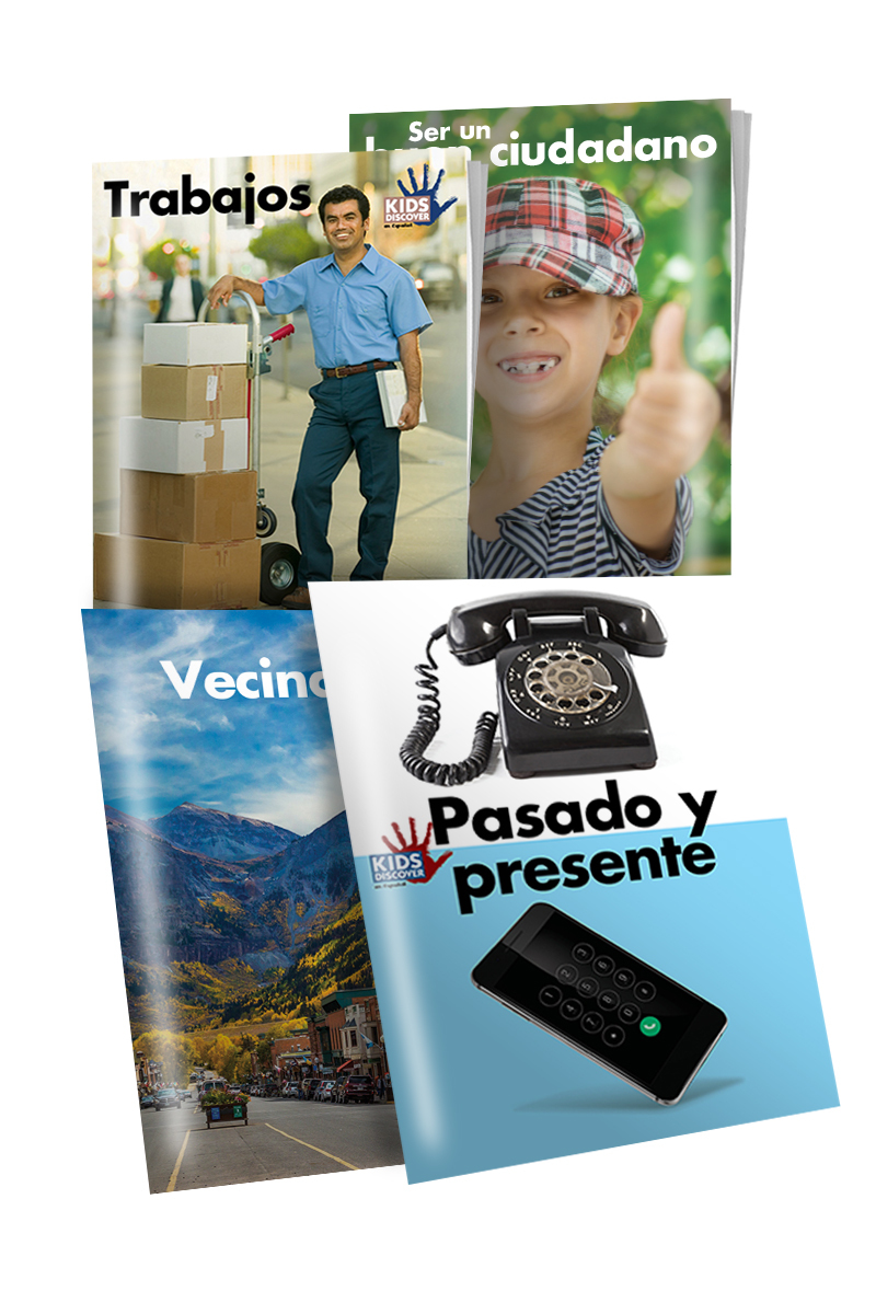 GK Social Studies Set en Español - Kids Discover